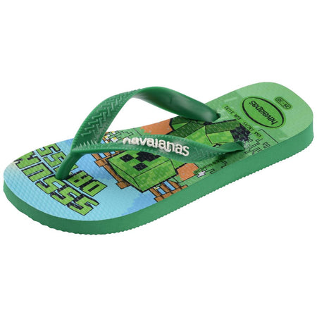 SANDALIAS HAVAIANAS KIDS MINECRAFT FC PR