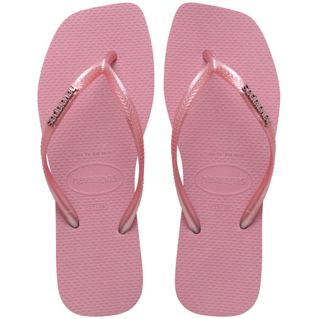 Chanclas Havaianas Slim Square Logo Metallic