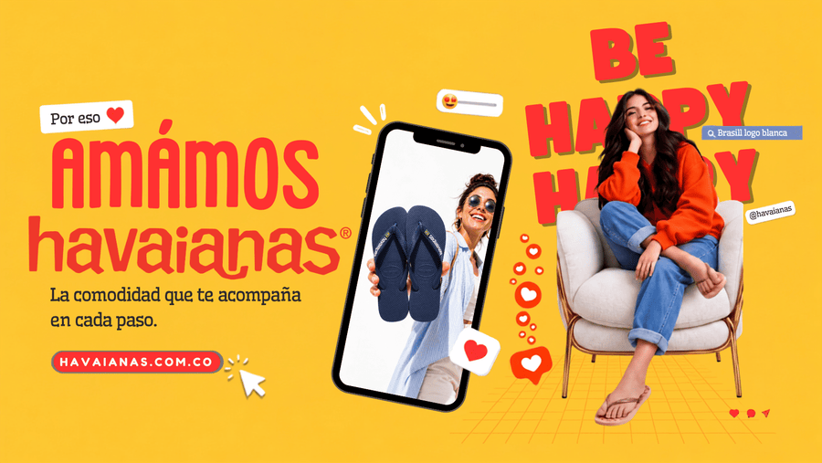 Banner Havaianas Colombia